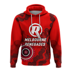 Melbourne Renegades Aboriginal Art Cricket 2022 Hoodie - LT12
