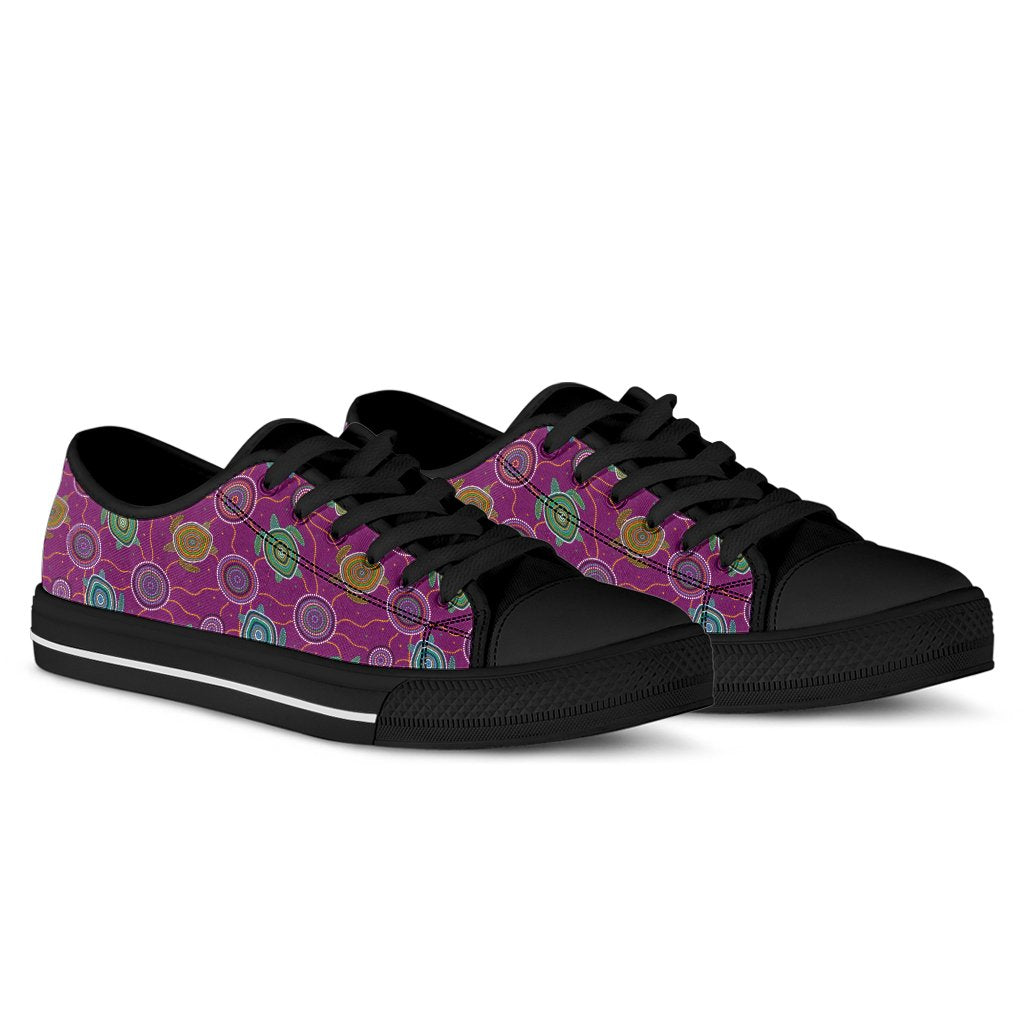 low-top-aboriginal-turtle-purple-australia-dot-patterns