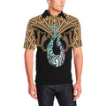 maori-tattoo-polo-shirt-hei-matau-abalone-gold