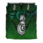 new-zealand-maori-bedding-set-paua-shell-green