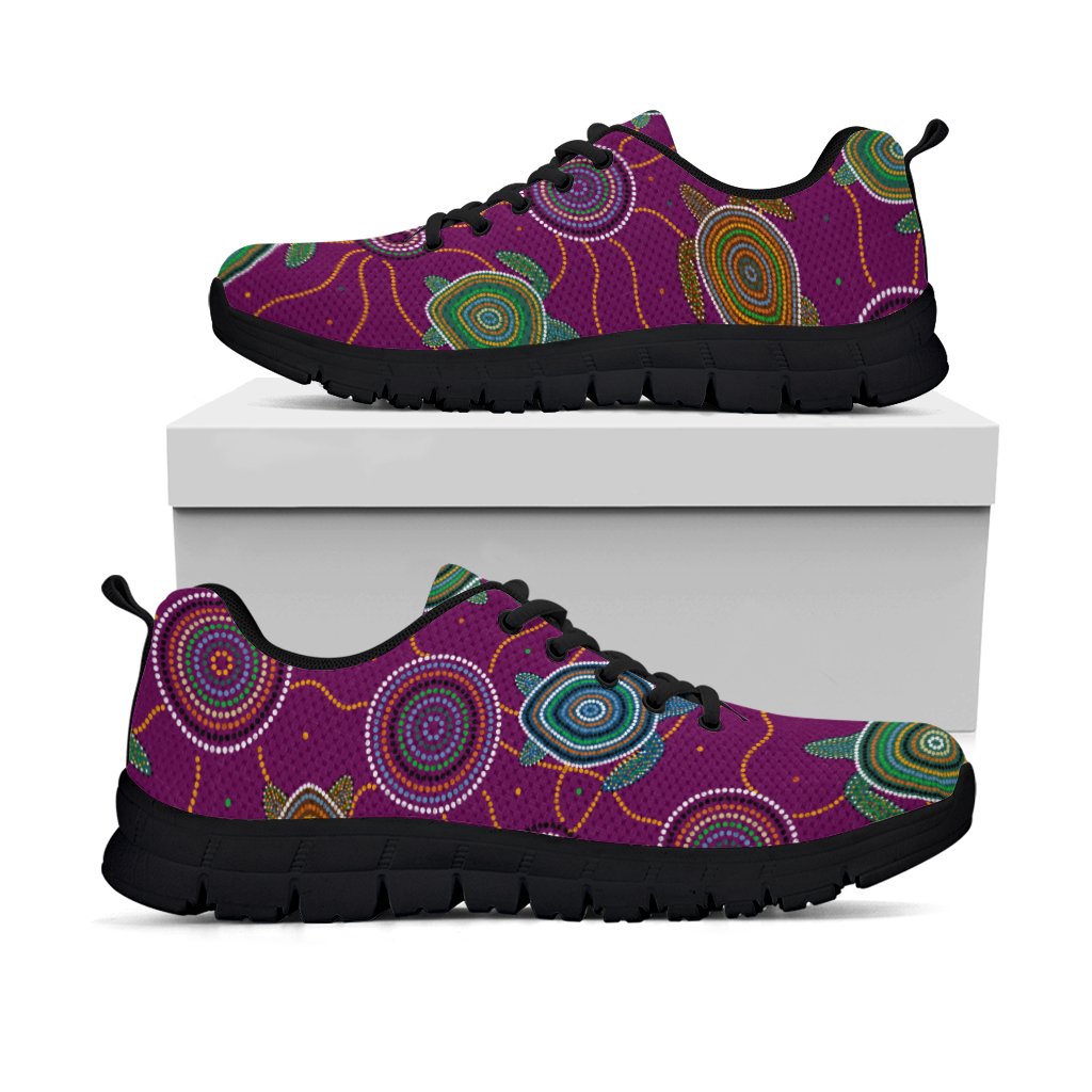 sneaker-aboriginal-turtle-purple-australia-dot-patterns