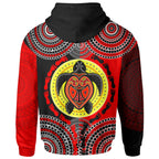 aboriginal-hoodie-turtle-footprint-circle-dot-painting