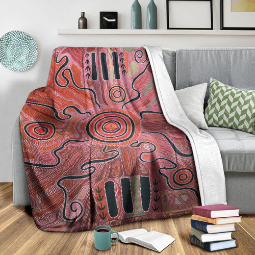 aboriginal-premium-blanket-indigenous-footprint-landscape
