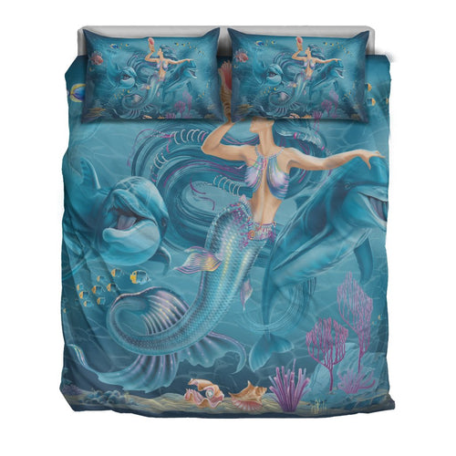 bedding-set-australia-beautiful-mermaid-with-dolphin