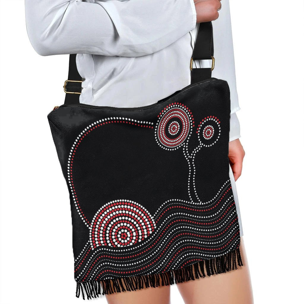 boho-handbag-aboriginal-pattern-black-style