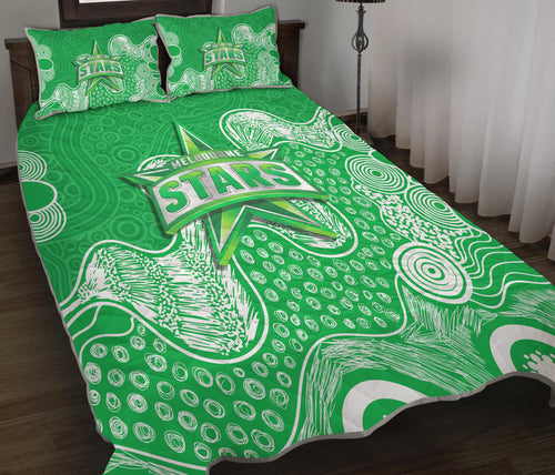 melbourne-stars-quilt-bed-set-aboriginal-style-of-dot