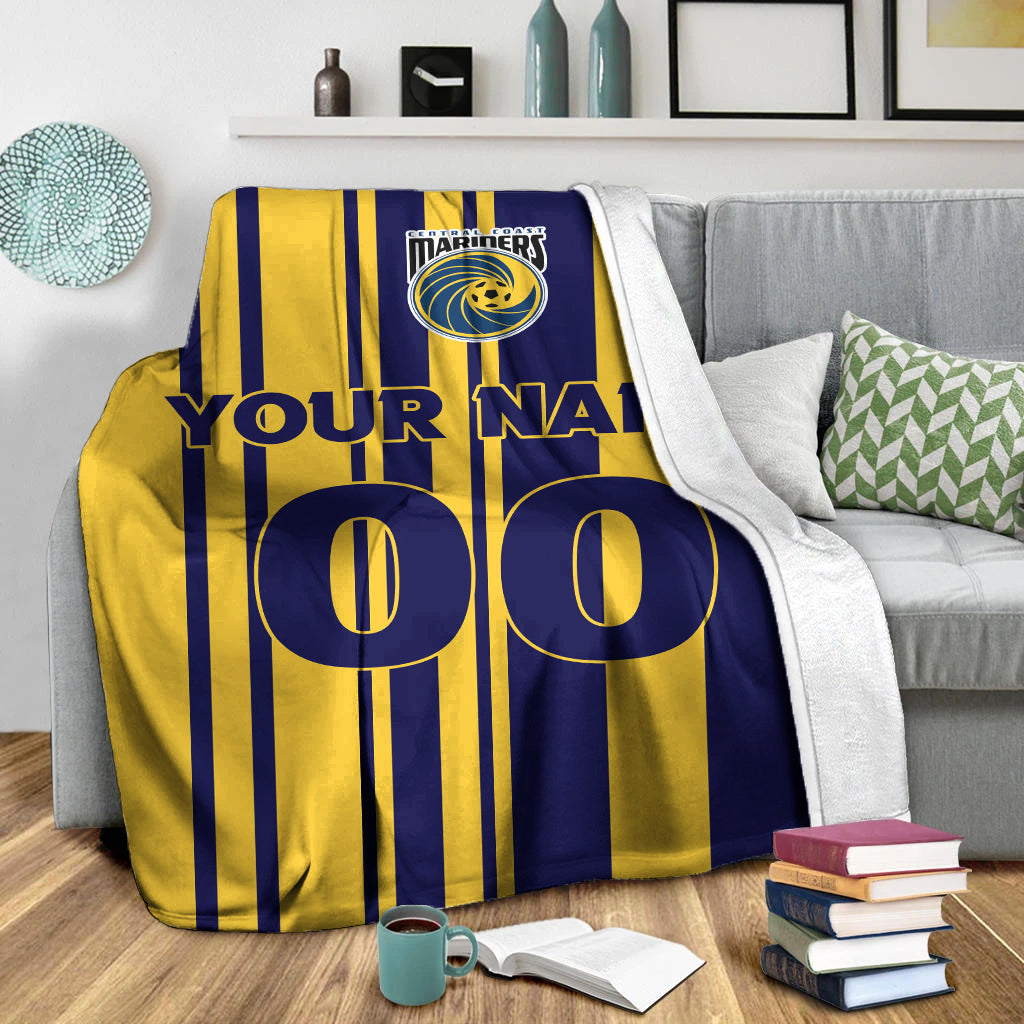custom-personalised-central-coast-mariners-pride-blanket