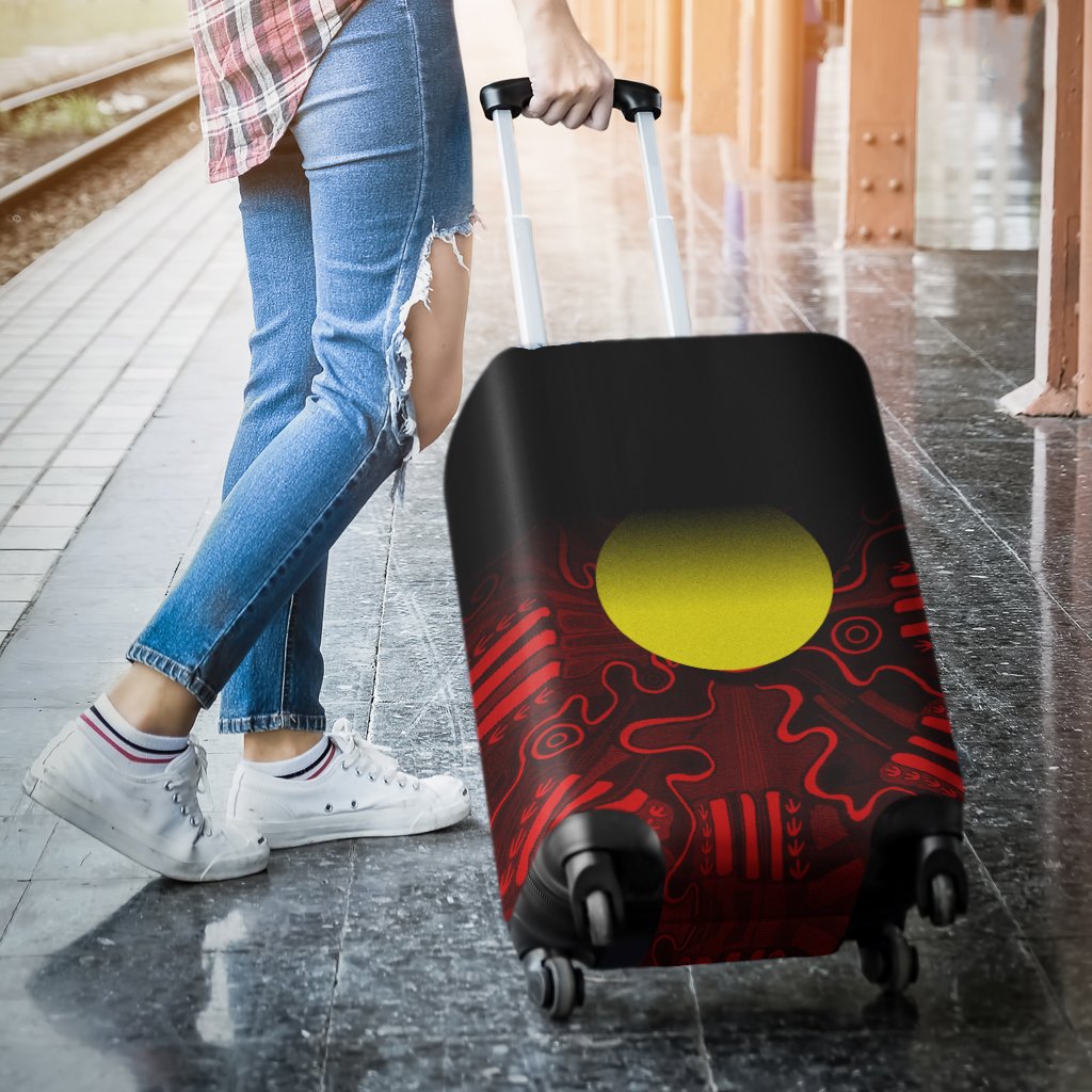 aboriginal-luggage-covers-indigenous-flag-grunge-style