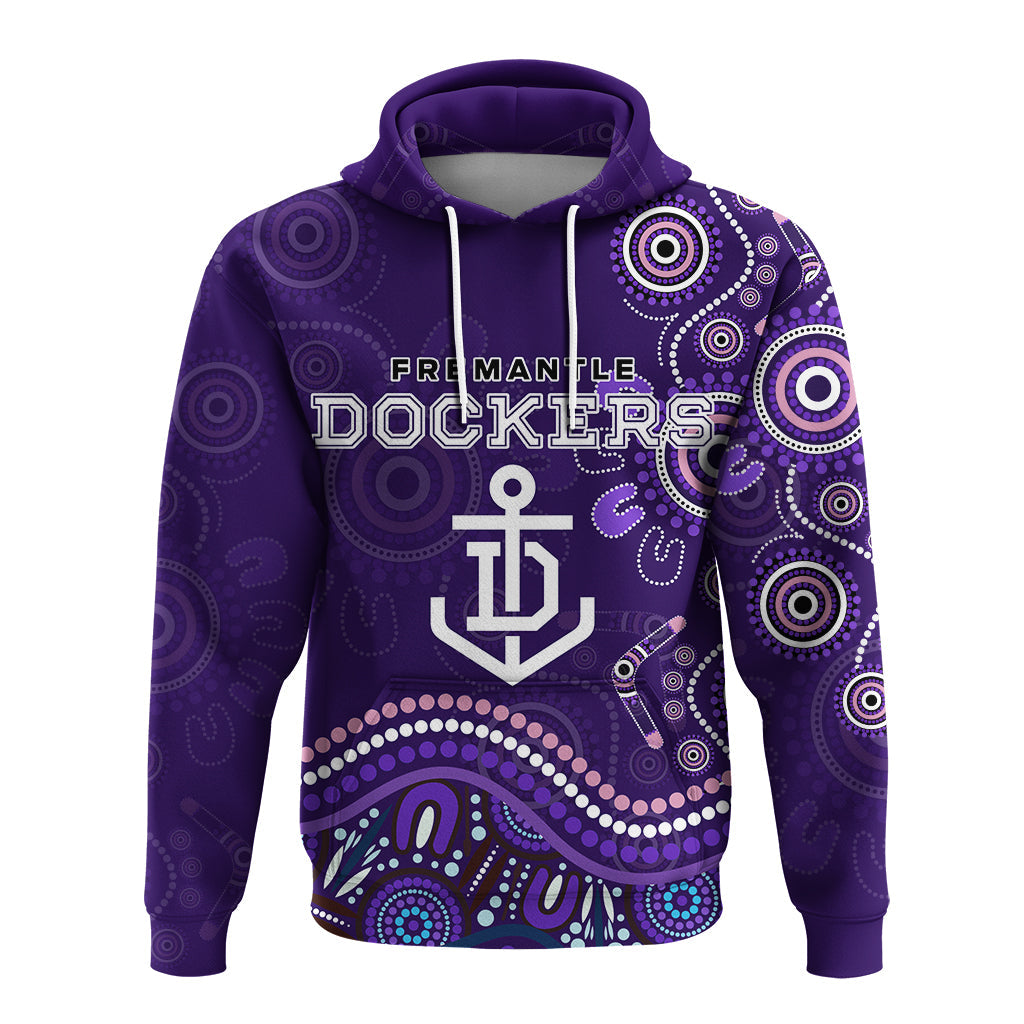 fremantle-football-club-hoodie-aboriginal-dot-painting