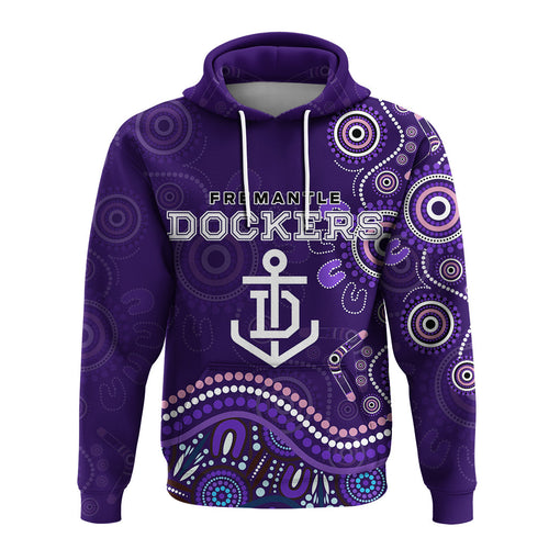 fremantle-football-club-hoodie-aboriginal-dot-painting