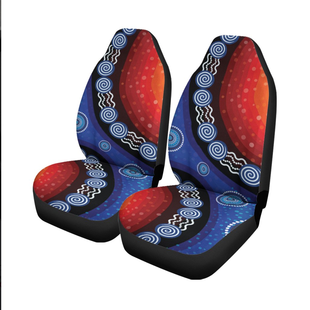car-seat-cover-aboriginal-color-dot-painting