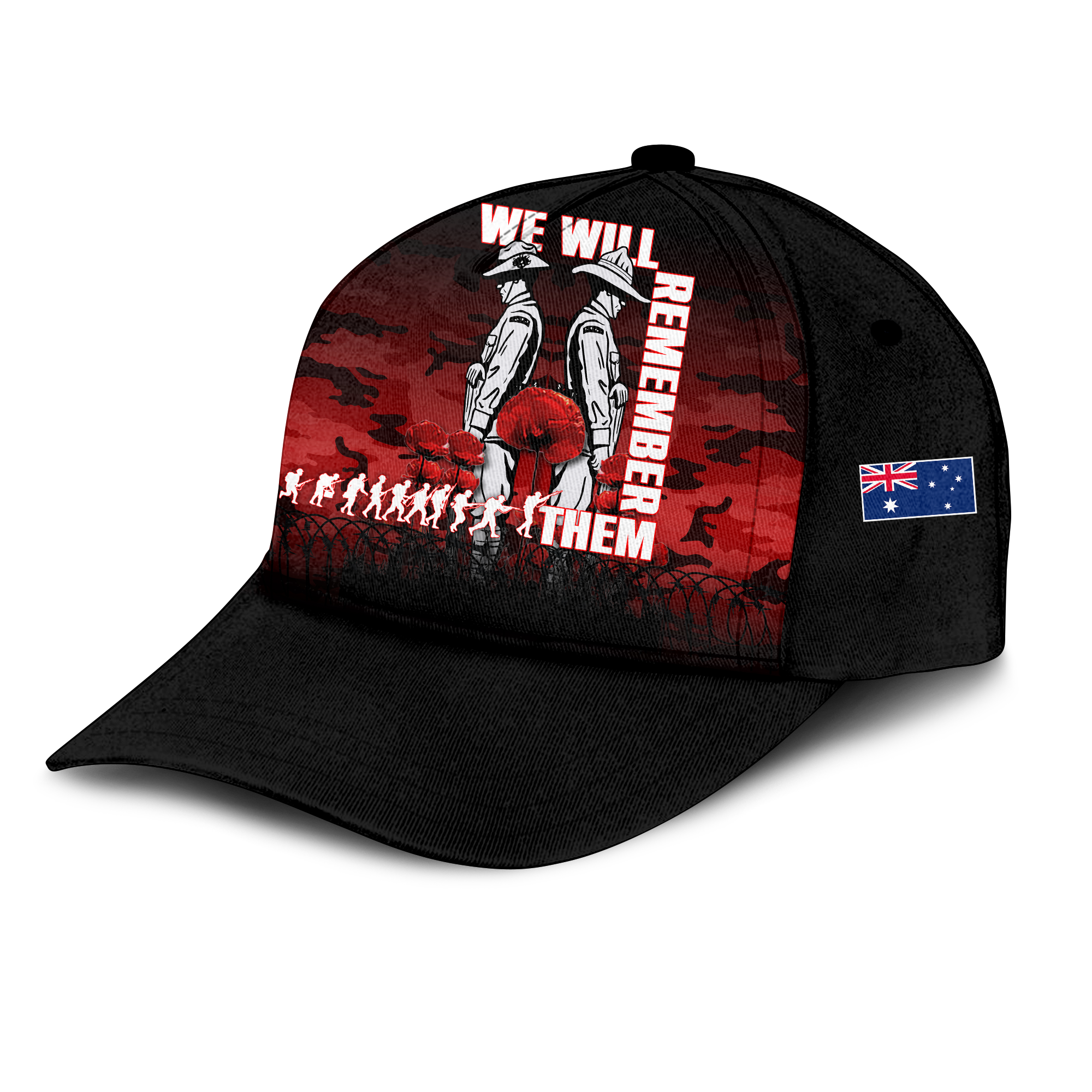 australia-anzac-2022-caps-camouflage-with-poppy-red
