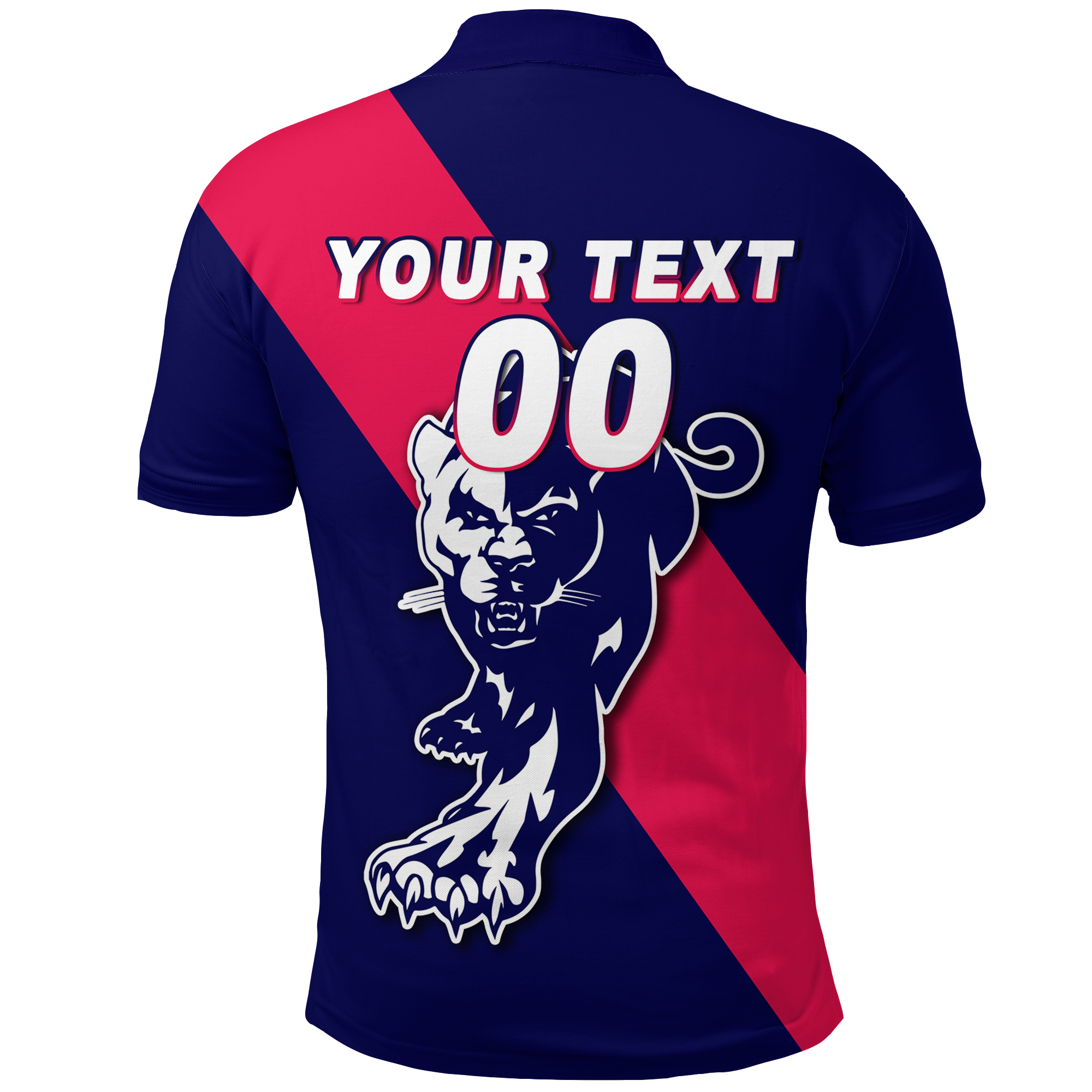 (Custom Personalised) Panthers Carey Park Football 2022 Polo Shirt - LT12