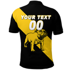 (Custom Personalised) Bulldogs Bunbury Football 2022 Polo Shirt - LT12