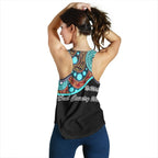 Naidoc 2021 Women's Racerback Tank - Heal Country - Vibe Hoodie