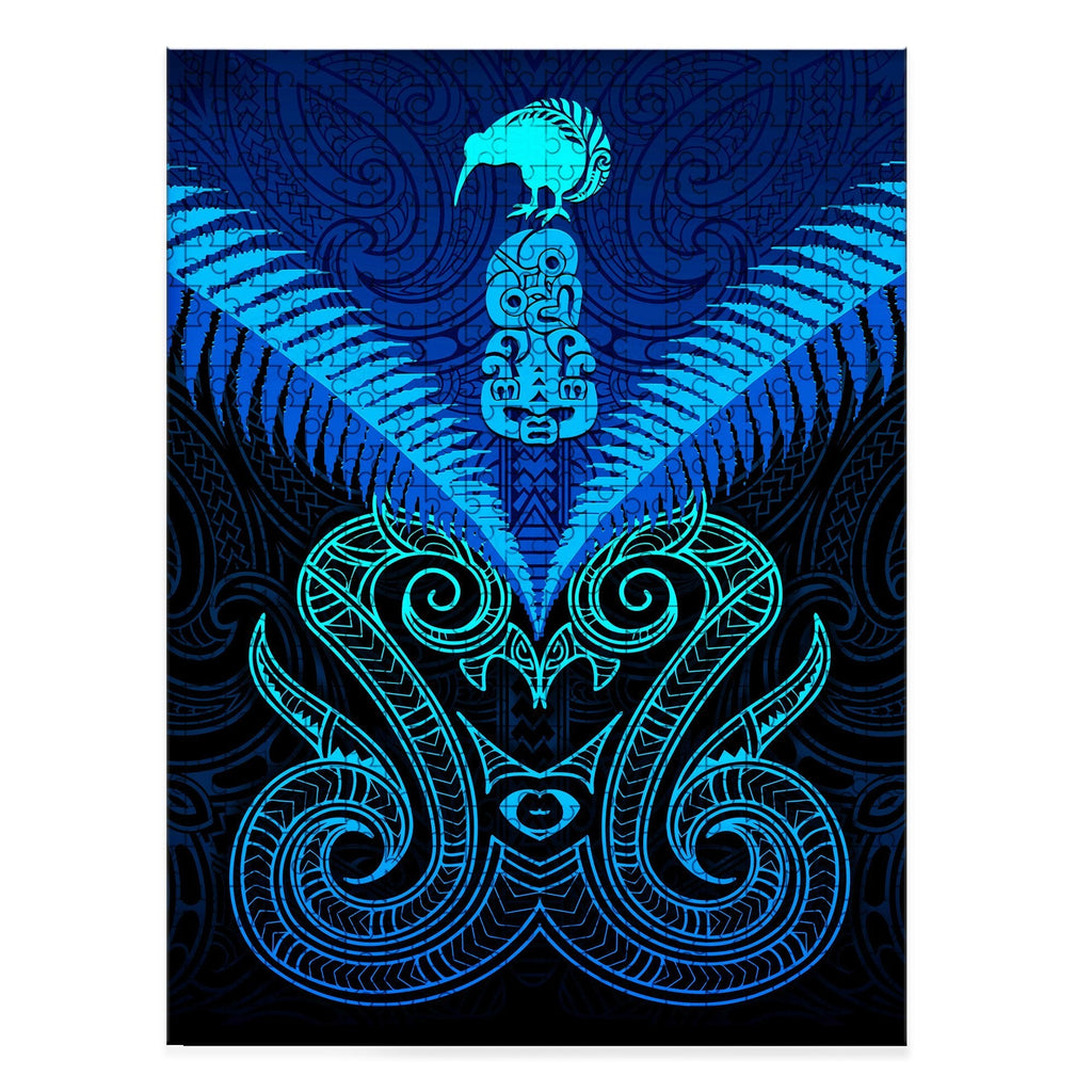 maori-manaia-new-zealand-jigsaw-puzzle-blue