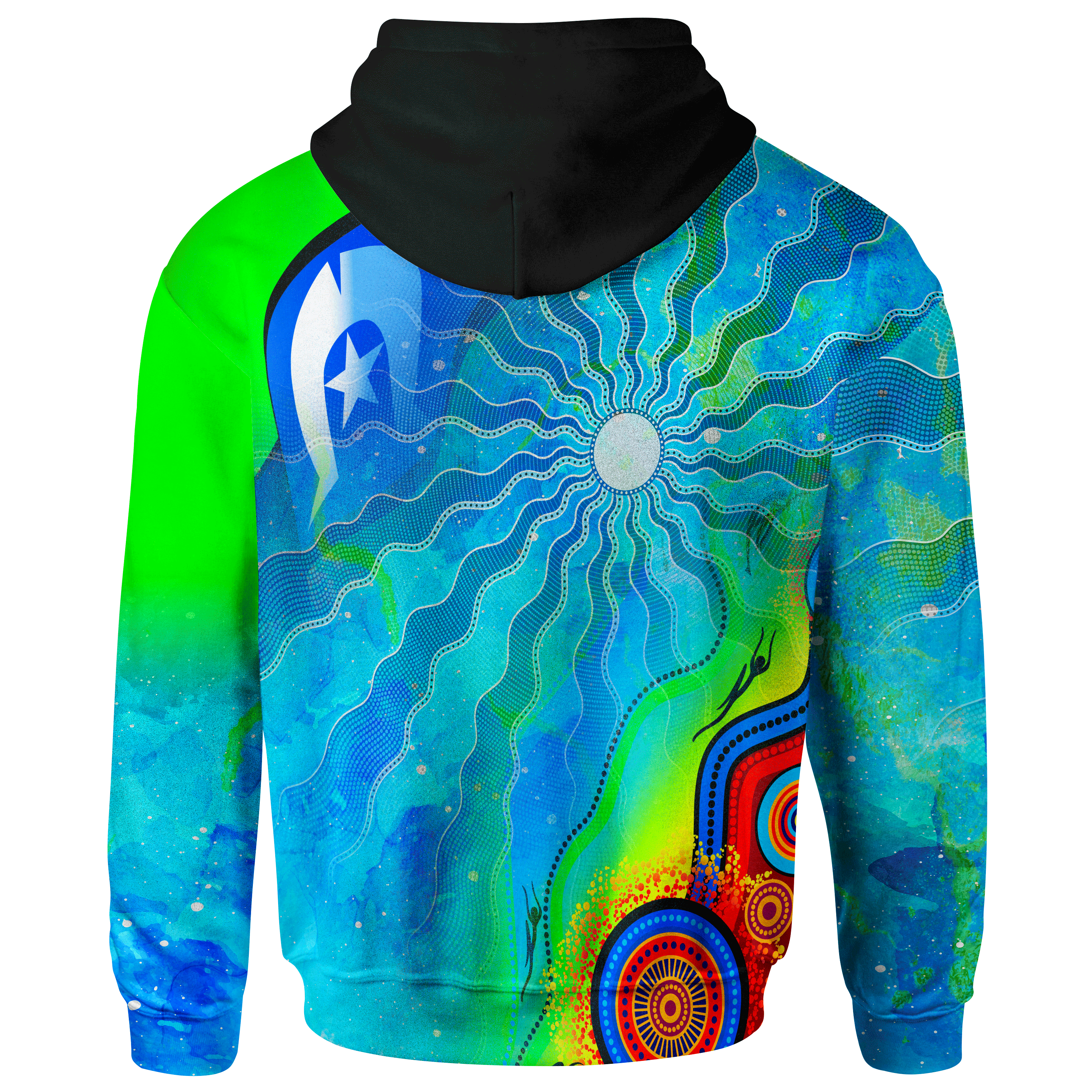 hoodie-torres-strait-islanders-flag-with-aboriginal-patterns