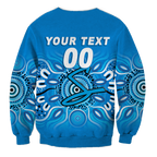 (Custom Personalised) Adelaide Strikers Aboriginal Cricket 2022 Sweatshirt - LT12