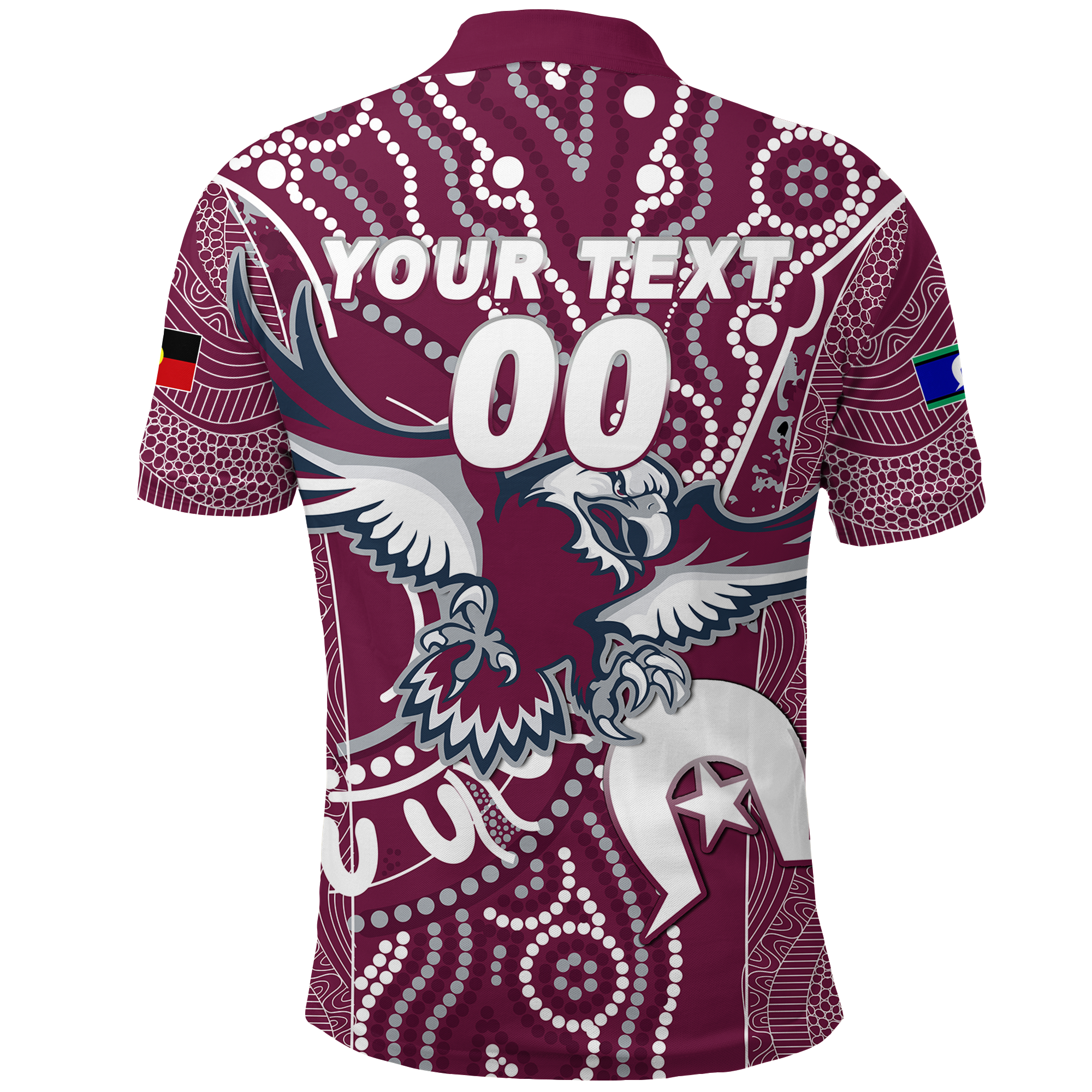 custom-personalised-sea-eagles-rugby-naidoc-2022-aboriginal-polo-shirt