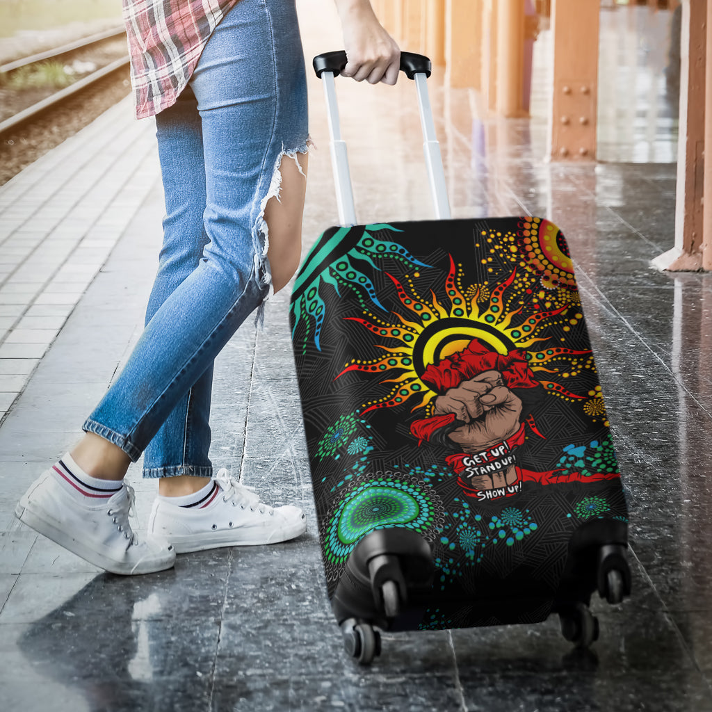 NAIDOC Week 2022 Aboriginal Art Unique Luggage Covers - LT12