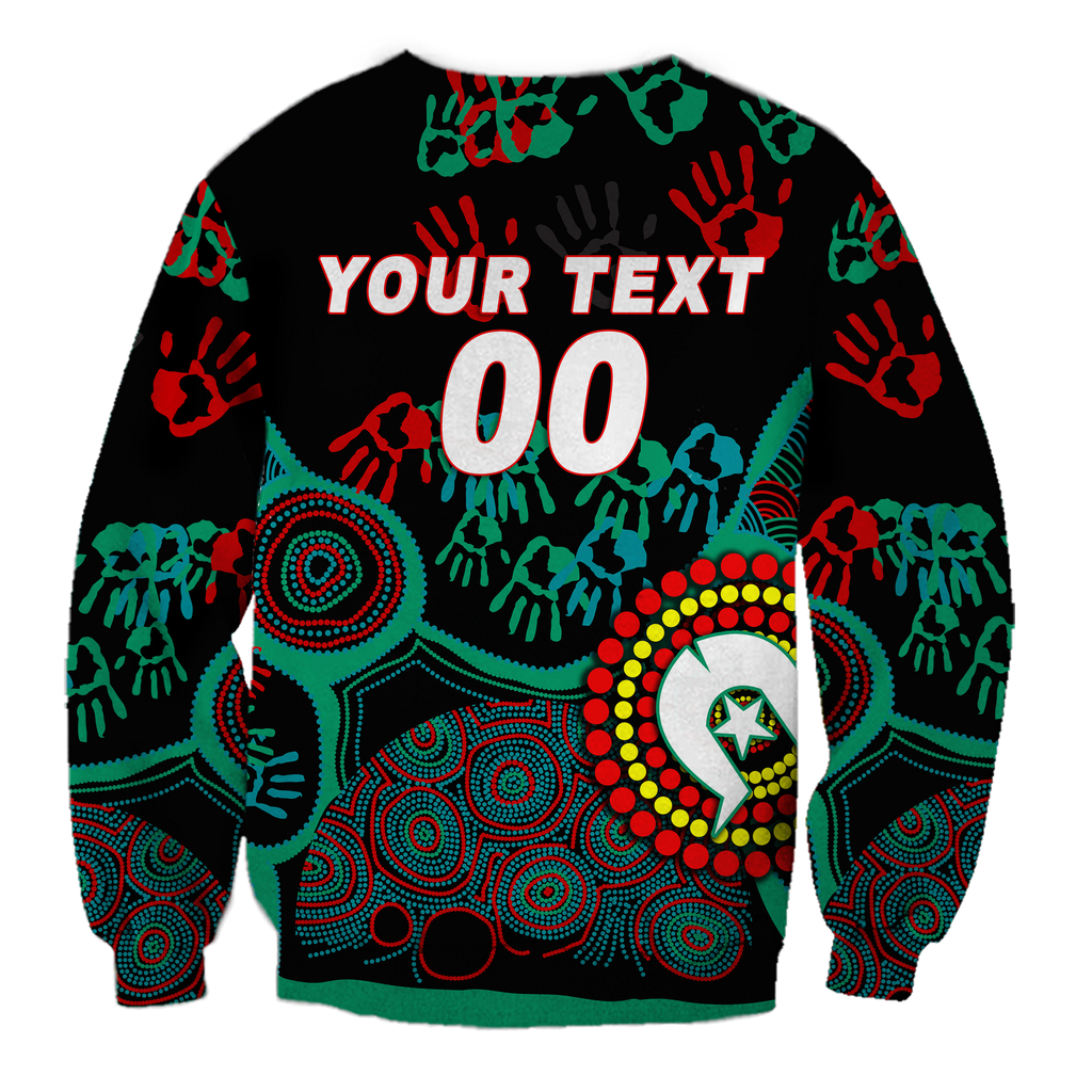 (Custom Personalised) NAIDOC Week 2023 Aboriginal Art For Our Elders Sweatshirt - LT12