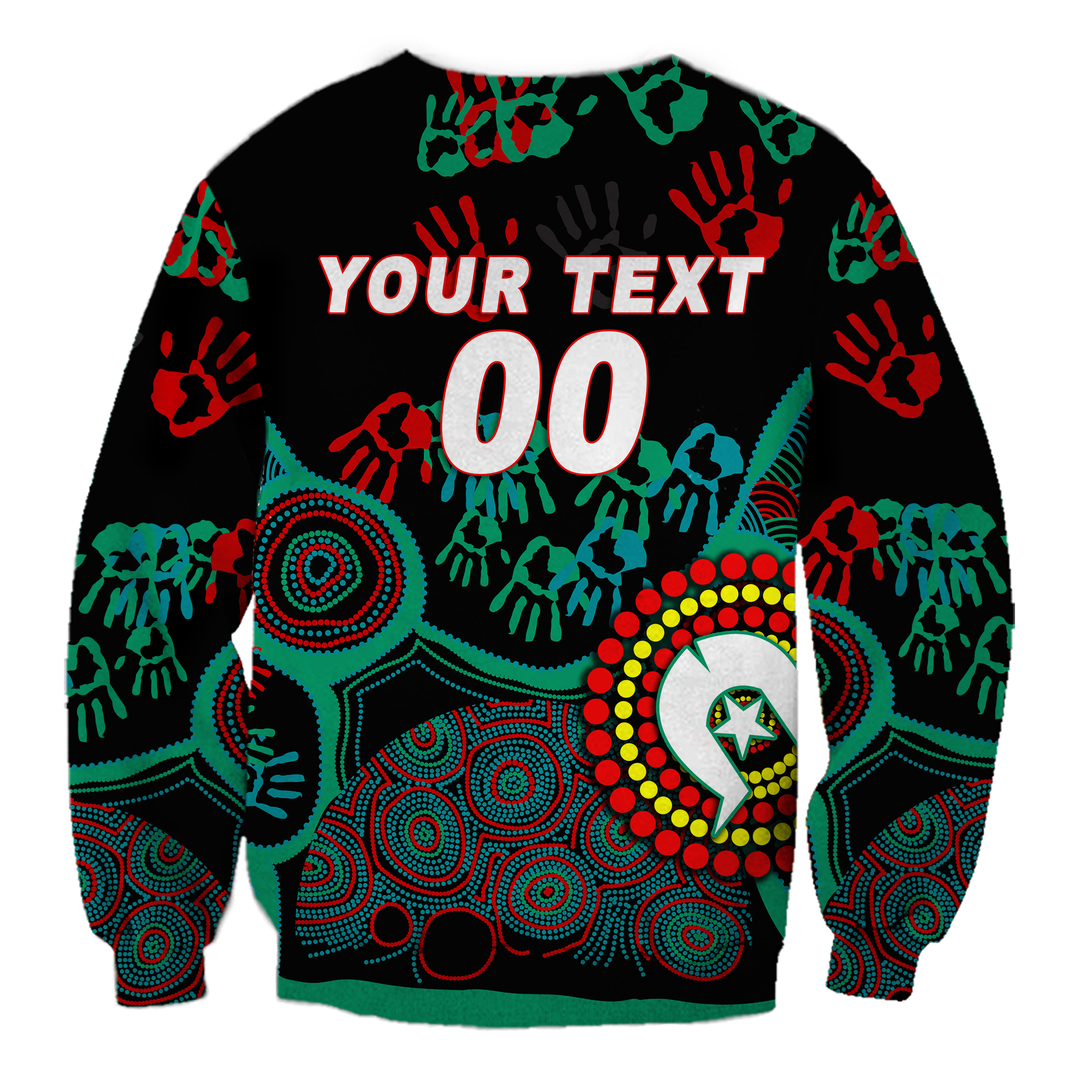 (Custom Personalised) NAIDOC Week 2023 Aboriginal Art For Our Elders Sweatshirt - LT12