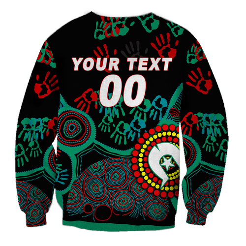 (Custom Personalised) NAIDOC Week 2023 Aboriginal Art For Our Elders Sweatshirt - LT12