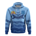 New South Wales Blues Aboriginal  Indigenous Hoodie - LT12