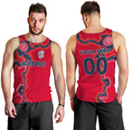 custom-personalised-adelaide-united-men-tank-top-indigenous-dot-painting-art