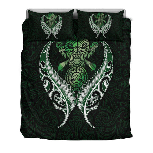 new-zealand-silver-fern-bedding-set-green