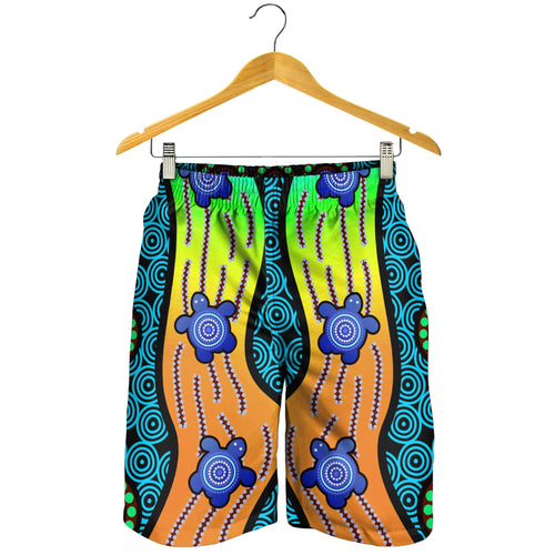 men-shorts-aboriginal-turtle