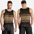 men-tank-snake-dot-panting-art