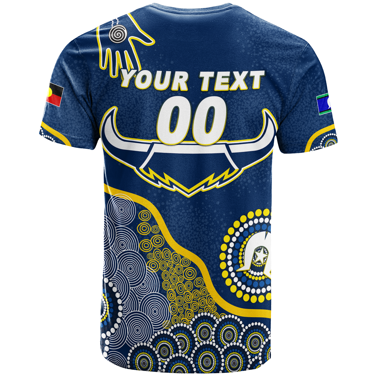 custom-personalised-cowboys-rugby-naidoc-2022-aboriginal-t-shirt