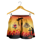 Anzac Day Women's Short - Lest We Forget - Vibe Hoodie