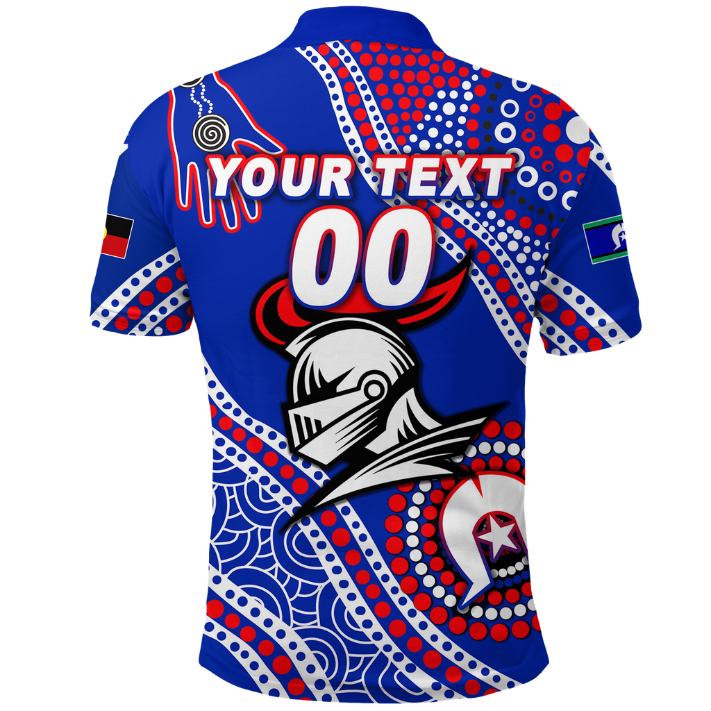 custom-personalised-knights-rugby-naidoc-2022-aboriginal-polo-shirt