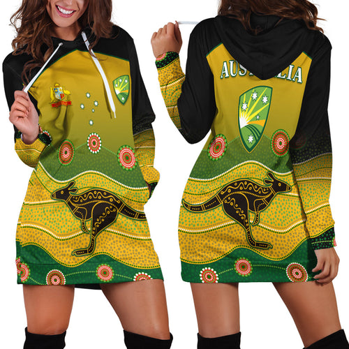 custom-personalised-cricket-australia-hoodie-dress-indigenous-kangaroo