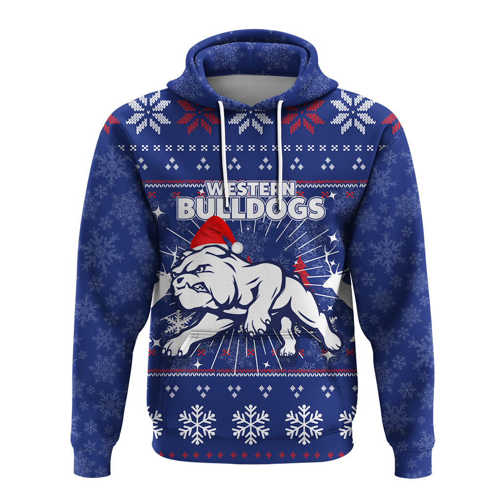Western Bulldogs Hoodie - Christmas Ugly Style - LT12