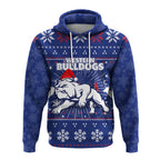 Western Bulldogs Hoodie - Christmas Ugly Style - LT12