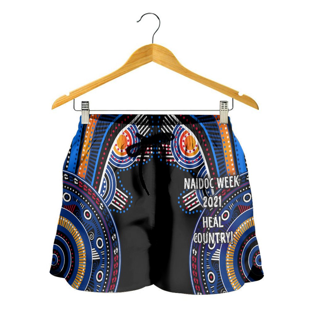 Australia Naidoc Week 2021 Women's Shorts, Heal Country - Vibe Hoodie
