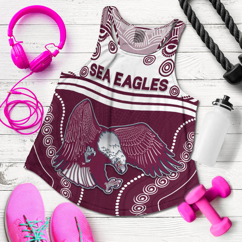 sea-eagles-indigenous-women-racerback-tank-manly-forever
