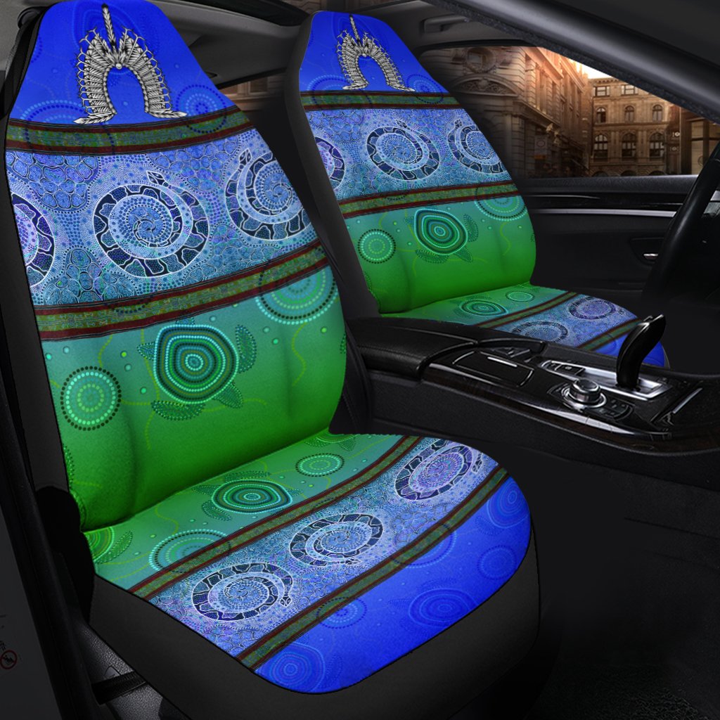 car-seat-cover-turtle-with-dhari-mask-snake-patterns