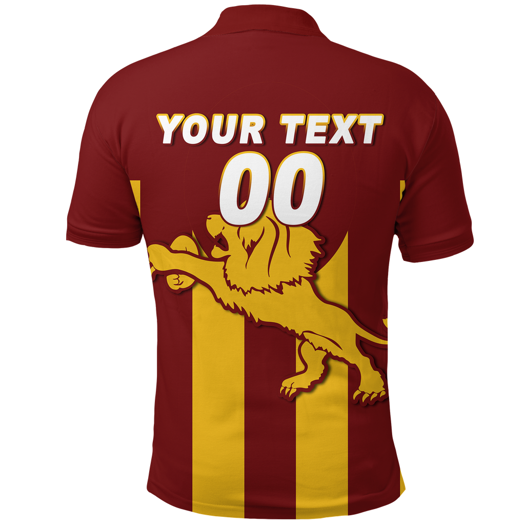 (Custom Personalised) Lions Harvey Brunswick Leschenault Football 2022 Polo Shirt - LT12