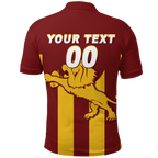 (Custom Personalised) Lions Harvey Brunswick Leschenault Football 2022 Polo Shirt - LT12