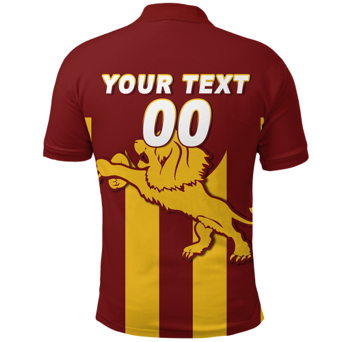 (Custom Personalised) Lions Harvey Brunswick Leschenault Football 2022 Polo Shirt - LT12