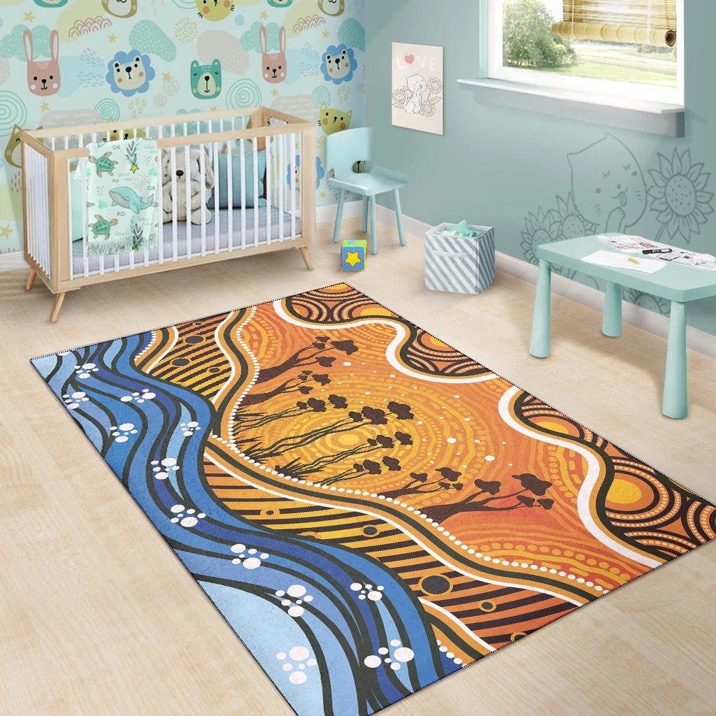 area-rug-aboriginal-pattern-ver07