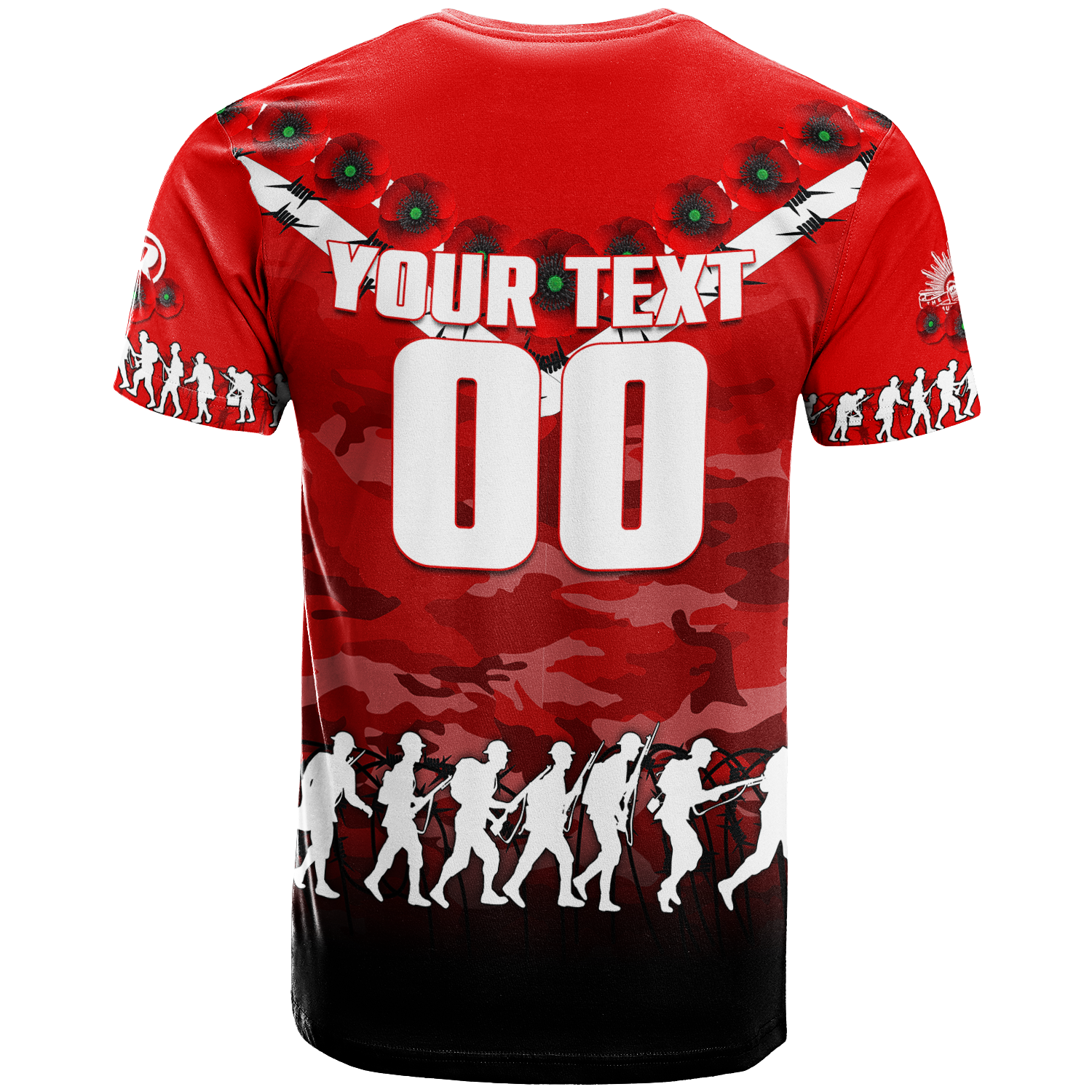 custom-personalised-melbourne-renegades-anzac-2022-t-shirt-camouflage-with-poppy