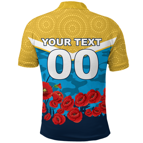 custom-personalised-gold-coast-titans-anzac-day-indigenous-art-polo-shirt