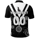 custom-personalised-western-suburbs-magpies-polo-shirt-indigenous-dot-painting-art
