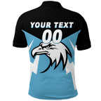 (Custom Personalised) Collie Eagles Football 2022 Polo Shirt - LT12