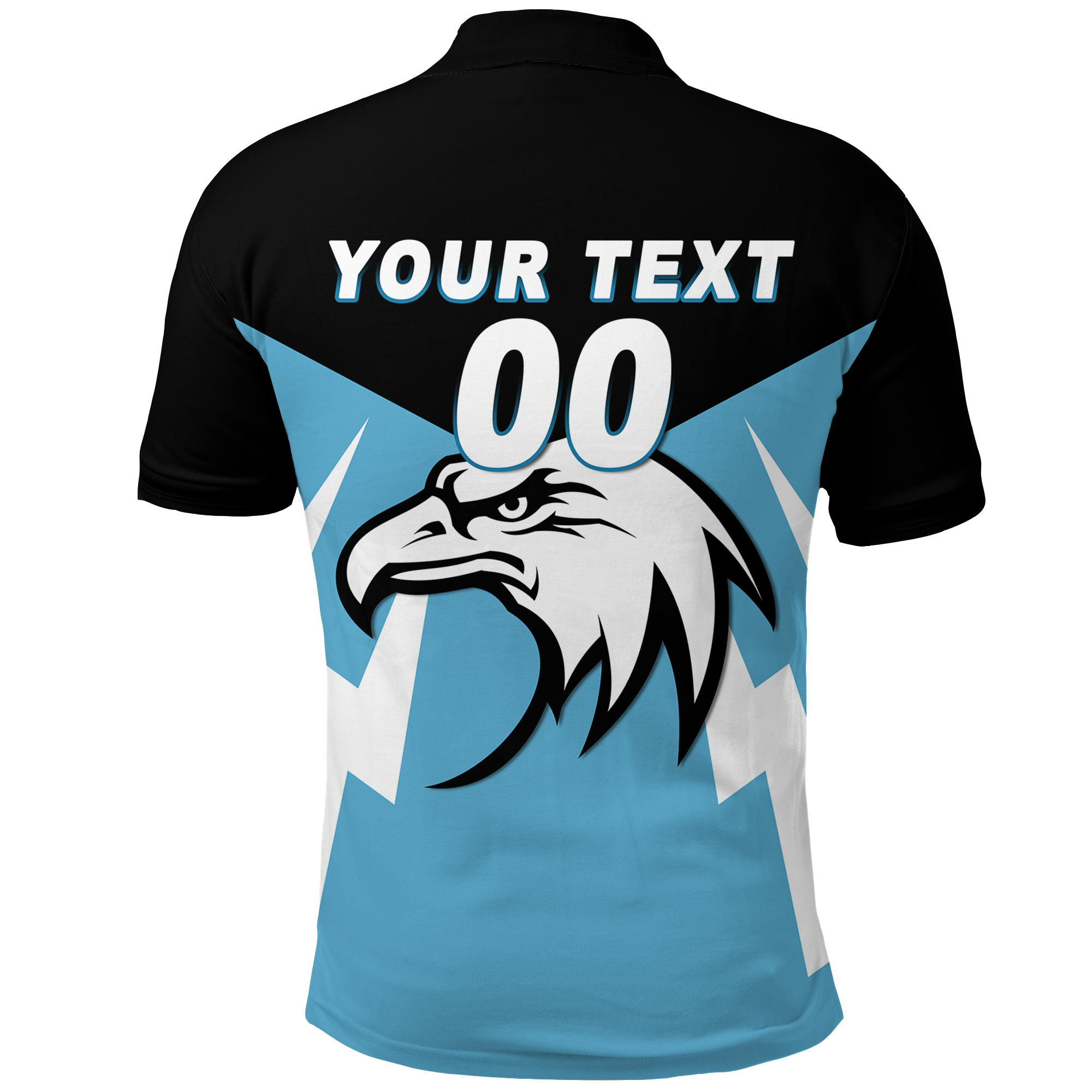 (Custom Personalised) Collie Eagles Football 2022 Polo Shirt - LT12